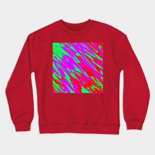 Spray Paint Red Pink Green Crewneck Sweatshirt